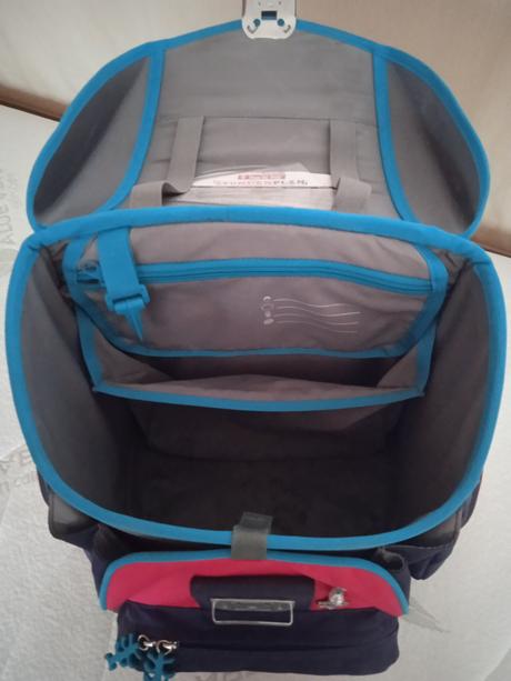 Školská taška step by step,