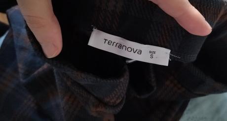 Hrubšie karované legíny, terranova,s