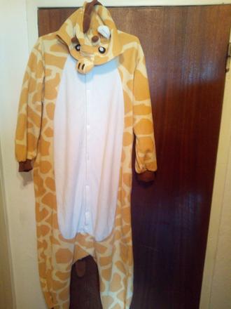 Kostým overal - žirafa,