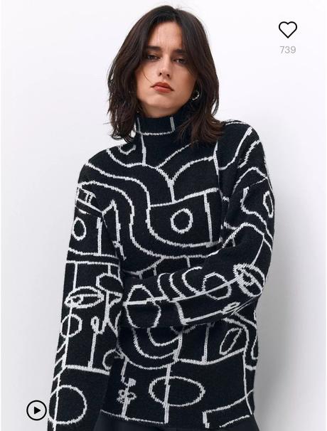 Overzise pulóver, gate,40