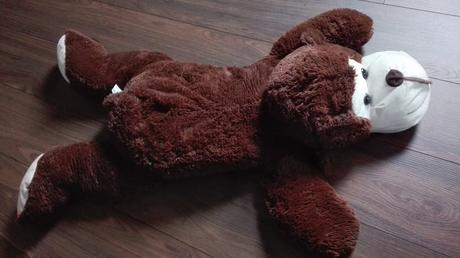 Veľká plyšová opica 1meter dlhá, max & sax,