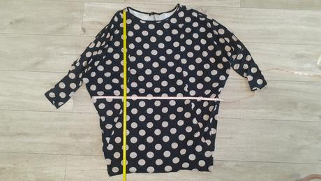 Bodkovane tričko, l