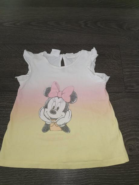 Farebné tričko, disney,98