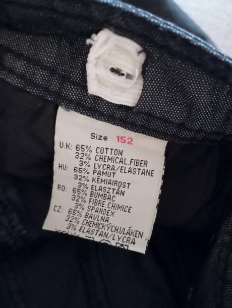 Riflové nohavice, 152