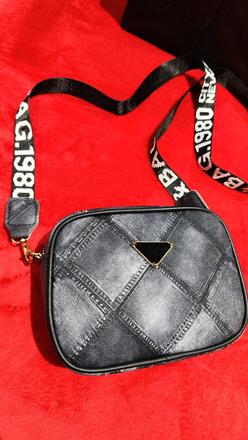 Crossbody šedá kabelka, 