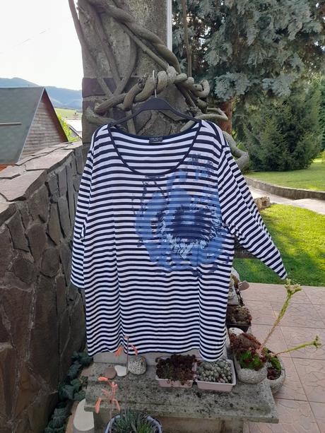 Tričko s pásikmi, xxxl