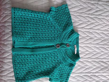 Nádherné tyrkysové bolerko, george,104