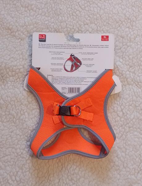 Reflexný postroj pre psa, 