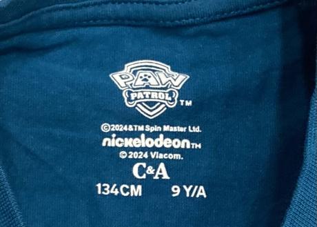 Paw patrol tielko veľ. 134, c&a,134