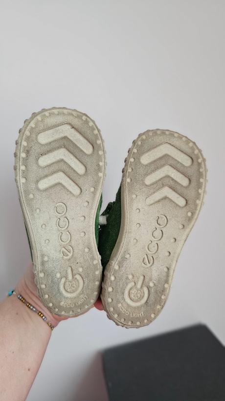 Kožené tenisky, ecco,23