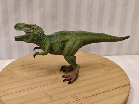 Zberateľ figúrka dinosaura zelený t-rex, schleich,