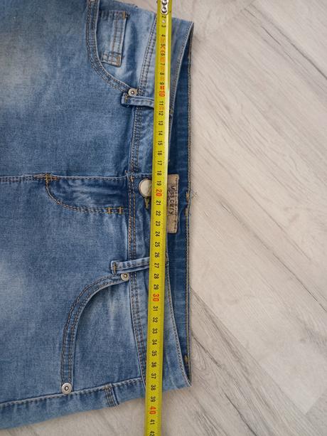 Krásna riflová sukňa, m