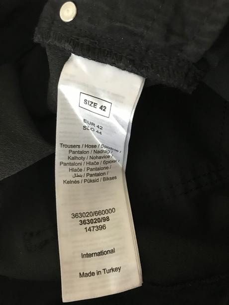 Nohavice, orsay,42