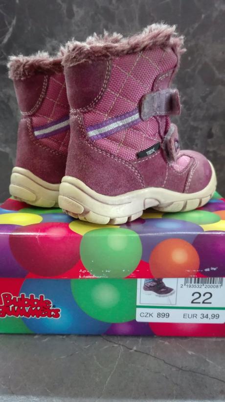 Zimné topánočky, 22