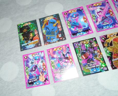 Ninjago lego karty,