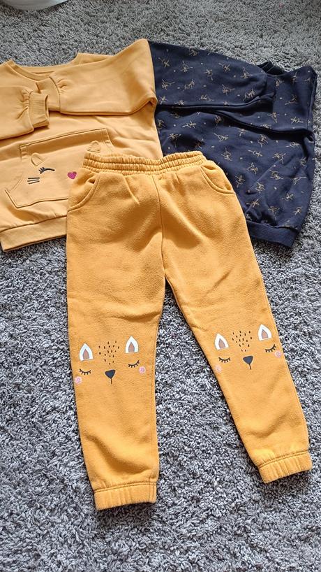 Komplet 2 mikiny a tepláky 110, f&f,110