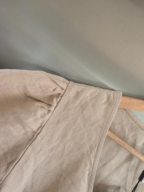 Jdy ľanové midi šaty l, l