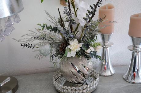 Luxusný vianočný aranž s orchideou, 