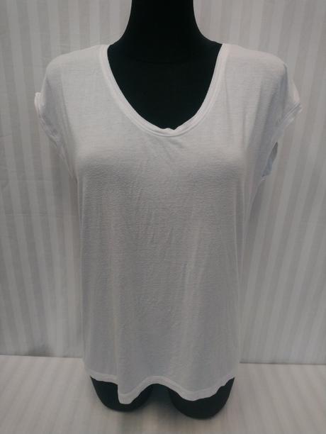Dámsky elastický biely top, pieces, l, l