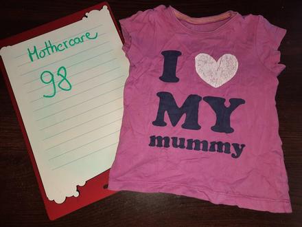Tricko, mothercare,98