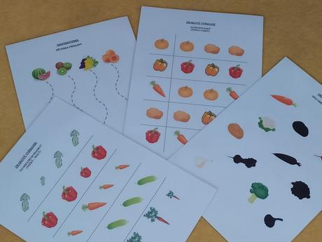 Zošit ovocie a zelenina,