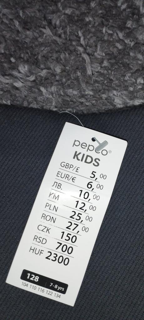 Sukno kratase, pepco,128