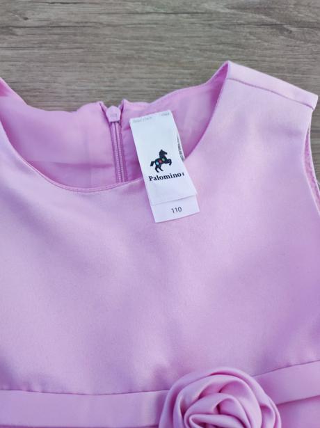 Dievčenské slávnostné šaty, palomino,110