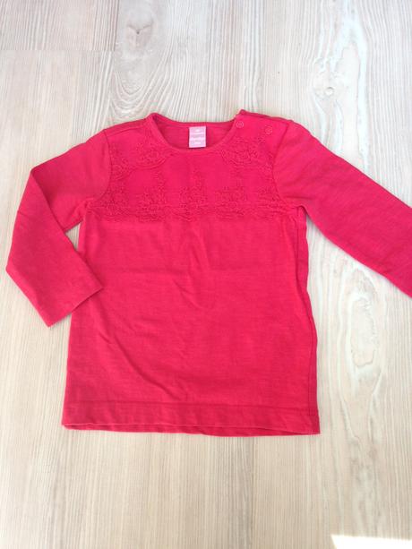 Tričko s čipkou, takko,80