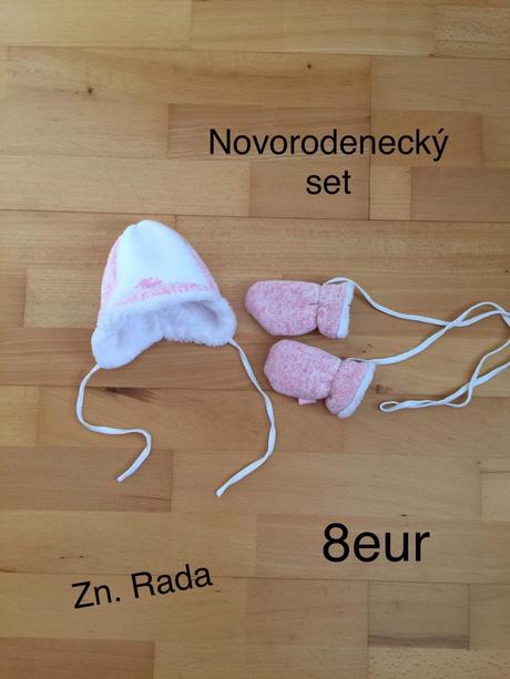 Čiapka +rukavice, rada,50