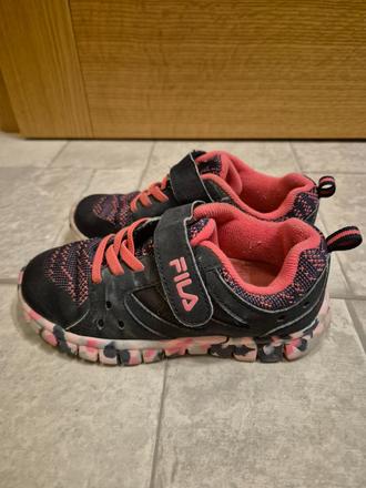 Tenisky čierne fila pre dievča 29, fila,29