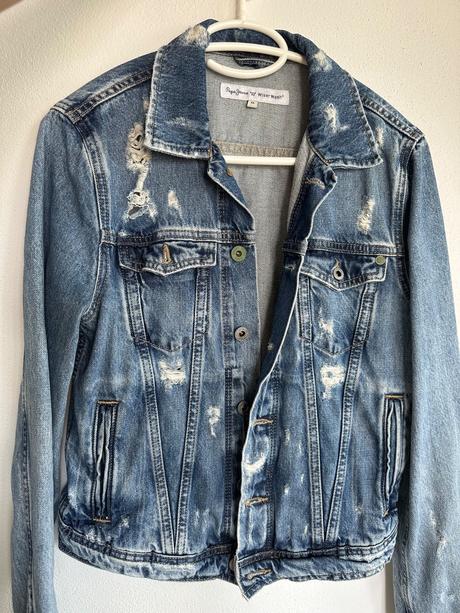Džínsová bunda, pepe jeans,m