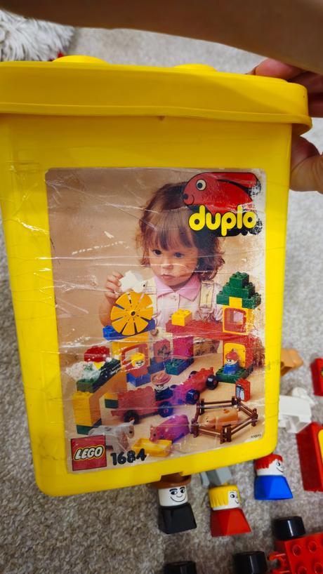 Lego duplo vedro so zvieratkami, vlacik, 