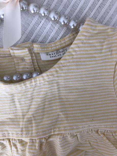 Next žlté šaty / tunika, next,80