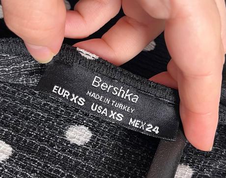 Bodkované šaty, bershka,xs