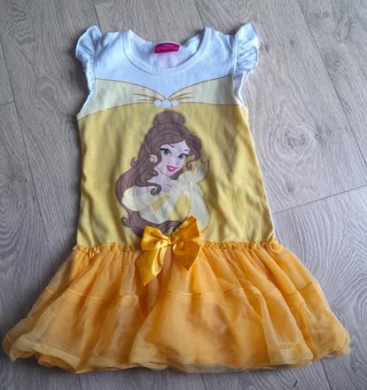 Šaty bell - kráska, disney,110