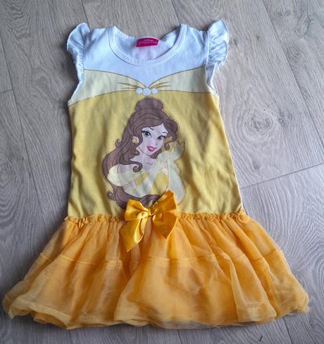 Šaty bell - kráska, disney,110