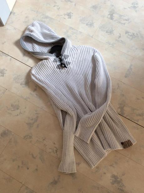 Luxusný hrubý sveter/bunda l - xl, l