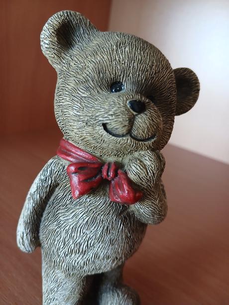 Keramický stojací medvedík 13,5 cm,