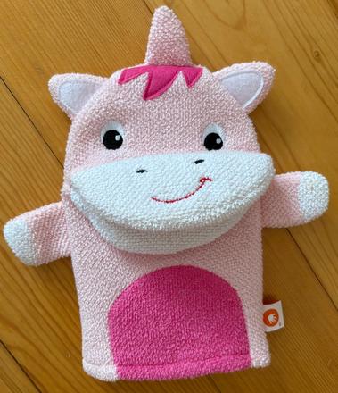 Nepouzita rukavica na umyvanie, 