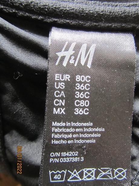 Podprsenka, h&m,80c