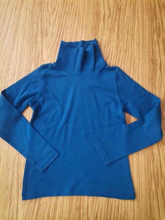 Rolák modrý veľ. 122/128 lupilu, lupilu,122