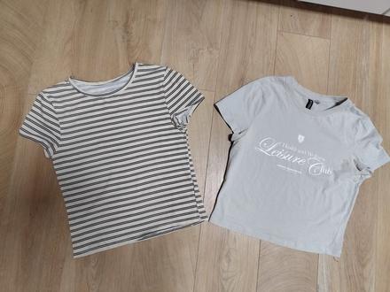 2x tricka h&m vynikajuci stav, h&m,170