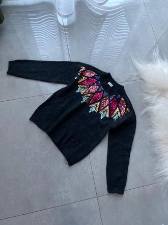 Svetrik s flitrami, f&f,146