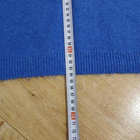 Modrý pulóver s krátkym rukávom, tchibo,46