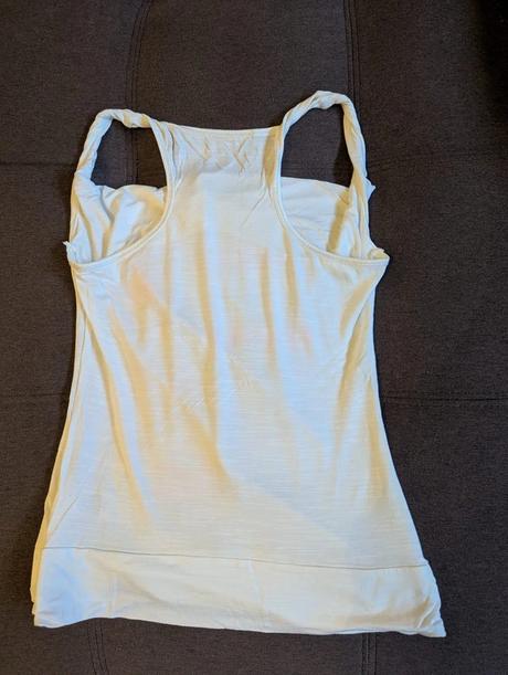 Biele tricko s napismi, l