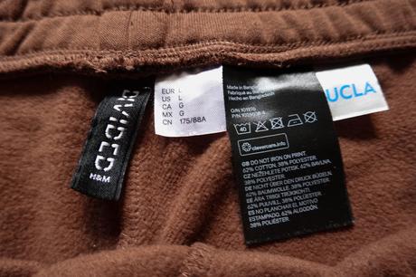 Tepláky h&m divided, h&m,l