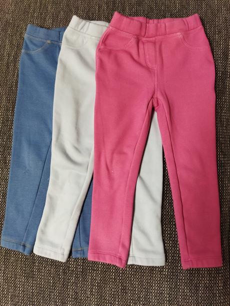 Zateplené nohavice 3x, lupilu,98