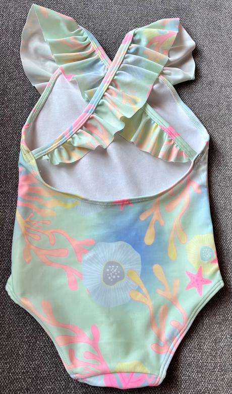 Len oprate morska panna s volanikmi najnovsia kol, h&m,92