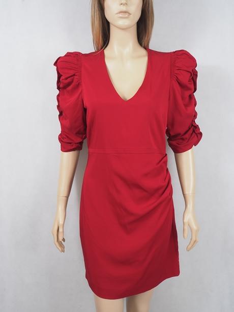 Kvalitné červené šaty mango, mango,m