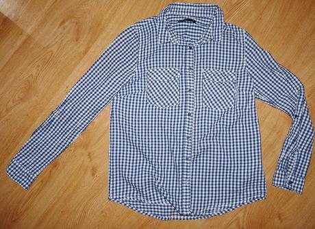 Kockovana bavlnena, house,s